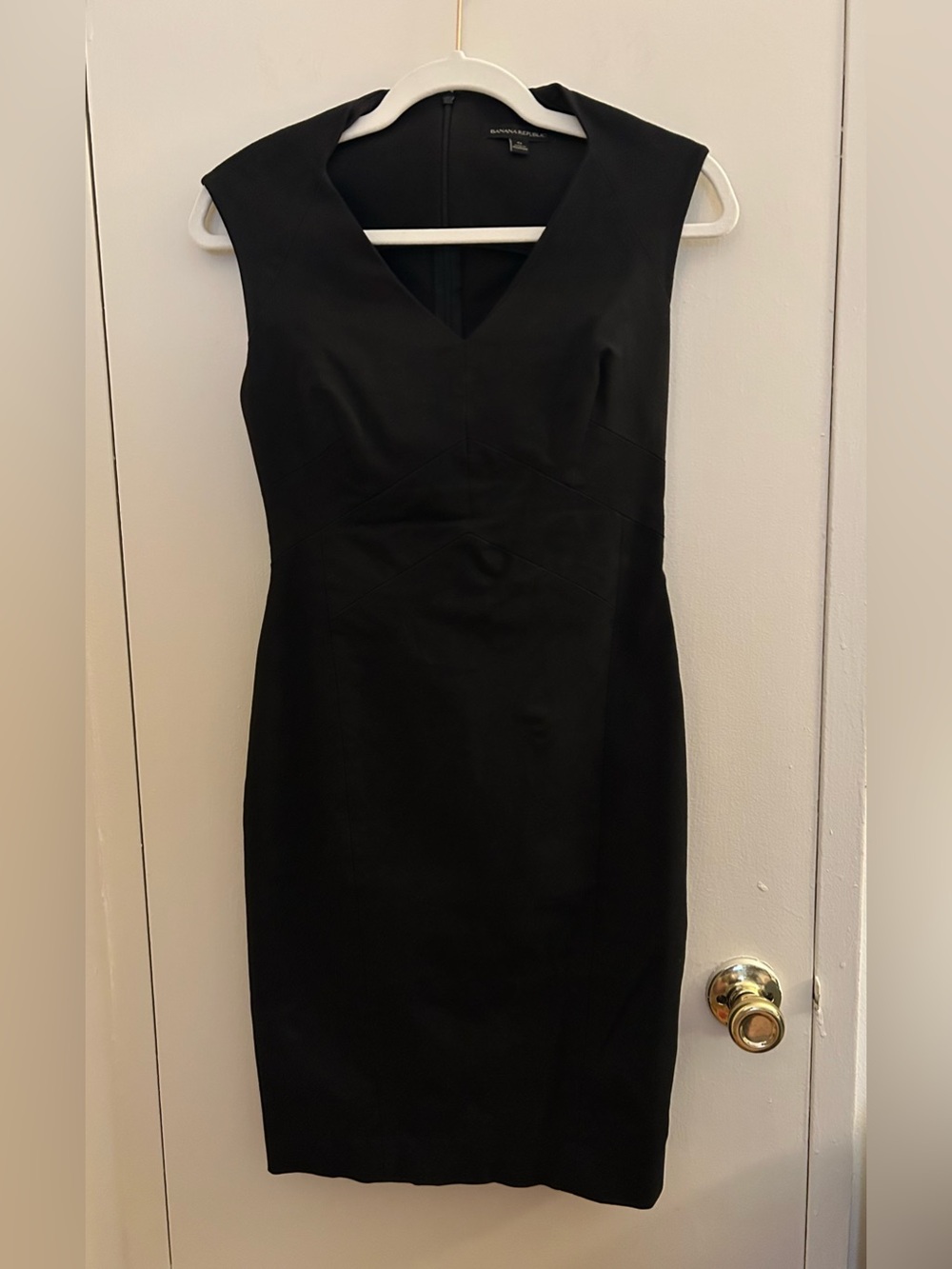 Banana Republic Bi-stretch V-neck Sheath Dress
